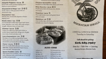 Goyuyu menu