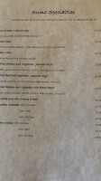 Ibachi menu