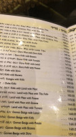 Kategna Bole Millennium menu